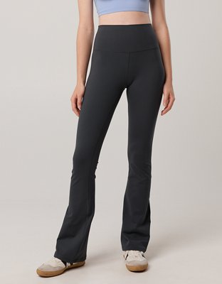 OFFLINE By Aerie The Hugger High Waisted Bootcut Legging - Smoked Gray