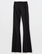 OFFLINE By Aerie The Hugger High Waisted Bootcut Legging - True Black