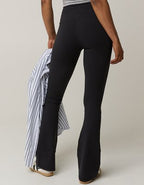OFFLINE By Aerie The Hugger High Waisted Bootcut Legging - True Black
