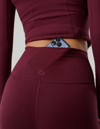 OFFLINE By Aerie The Hugger High Waisted Bootcut Legging - Royal Berry