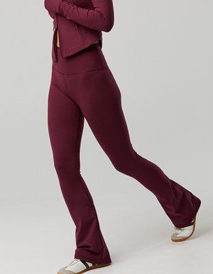 OFFLINE By Aerie The Hugger High Waisted Bootcut Legging - Royal Berry