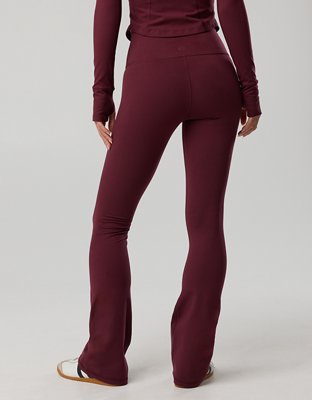 OFFLINE By Aerie The Hugger High Waisted Bootcut Legging - Royal Berry