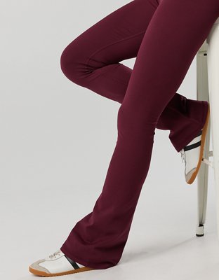 OFFLINE By Aerie The Hugger High Waisted Bootcut Legging - Royal Berry