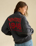 NFL San Francisco 49ers Everyday Luxe Mock Neck Sweatshirt - Red