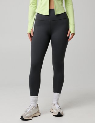 OFFLINE By Aerie The Hugger High Waisted Legging - Smoked Gray