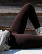 OFFLINE By Aerie The Hugger High Waisted Legging - Deep Earth