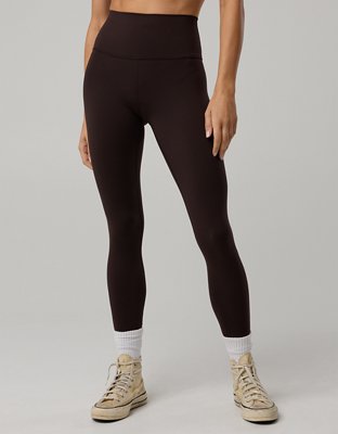 OFFLINE By Aerie The Hugger High Waisted Legging - Deep Earth