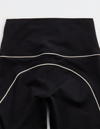 OFFLINE By Aerie The Hugger High Waisted Piping Legging - True Black