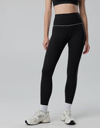 OFFLINE By Aerie The Hugger High Waisted Piping Legging - True Black