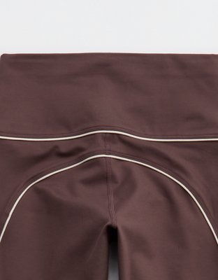 OFFLINE By Aerie The Hugger High Waisted Piping Legging - Relic