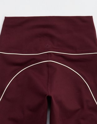 OFFLINE By Aerie The Hugger High Waisted Piping Legging - Royal Berry