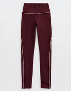 OFFLINE By Aerie The Hugger High Waisted Piping Legging - Royal Berry