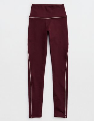 OFFLINE By Aerie The Hugger High Waisted Piping Legging - Royal Berry