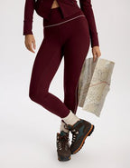 OFFLINE By Aerie The Hugger High Waisted Piping Legging - Royal Berry