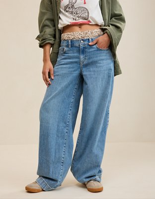 Aerie Daydream Denim Pant - Horizon Sky