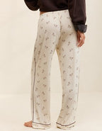 OVERSLEPT by Aerie Real Soft® Piping PJ Pant - Basketweave