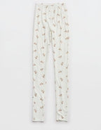 OVERSLEPT by Aerie Pointelle Legging - Cream