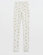 OVERSLEPT by Aerie Pointelle Legging - Cream