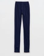 OVERSLEPT by Aerie Pointelle Legging - Navy