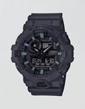Casio G-Shock Front-Button Analog Digital Resin Watch - Black