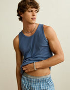 AE Lounge Tank Top - Light Blue