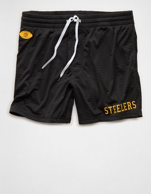 NFL Pittsburgh Steelers 6" Mesh Lounge Short - Yellow