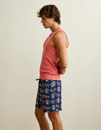 AE 6" Coors Mesh Lounge Short - Blue Black