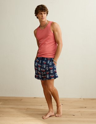 AE 6" Coors Mesh Lounge Short - Blue Black