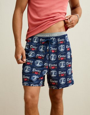 AE 6" Coors Mesh Lounge Short - Blue Black