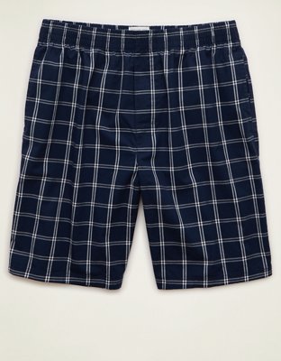 AEO Men's 9" Poplin Boxer Short - Navy
