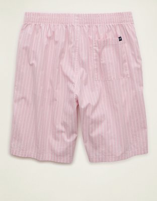 AEO Men's 9" Poplin Boxer Short - Light Pink