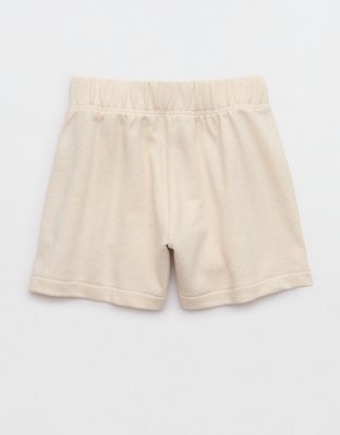 Aerie Go-To Fleece Short - Heather Frost