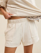 Aerie Go-To Fleece Short - Heather Frost