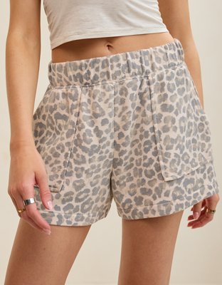 Aerie Go-To Fleece Short - Dusk