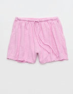 Aerie It's Casual Knit Slub Short - Violet Willow