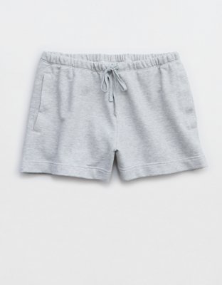 Aerie Jet Setter Short - Medium Heather Gray