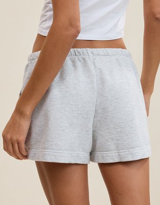 Aerie Jet Setter Short - Medium Heather Gray