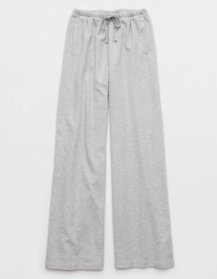 Aerie Jet Setter Trouser - Medium Heather Gray