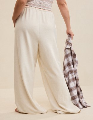 Aerie Jet Setter Trouser - Heather Frost