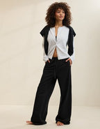 Aerie Jet Setter Trouser - True Black