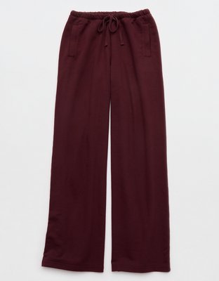 Aerie Jet Setter Trouser - Royal Berry