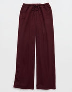 Aerie Jet Setter Trouser - Royal Berry