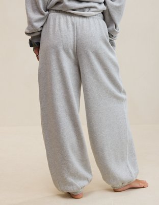 Aerie Layover Balloon Jogger - Medium Heather Gray