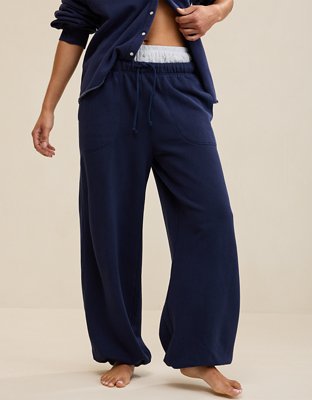 Aerie Layover Balloon Jogger - Navy