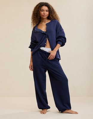 Aerie Layover Balloon Jogger - Navy