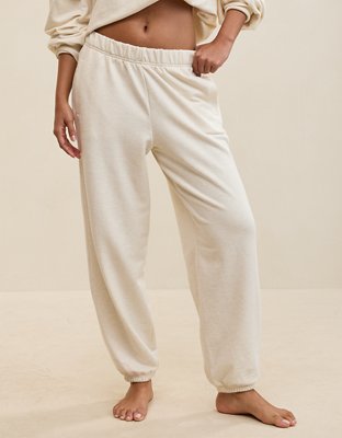 Aerie Jet Setter Jogger - Heather Frost