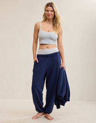 Aerie Jet Setter Jogger - Navy