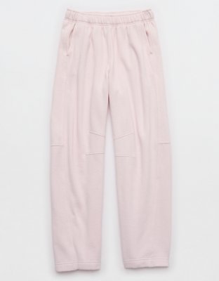 Aerie Oh Zip! Barrel Pant - Pink Petal