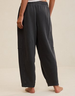 Aerie Oh Zip! Barrel Pant - Smoked Gray