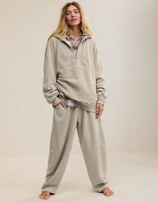 Aerie Oh Zip! Barrel Pant - Stone Harbor